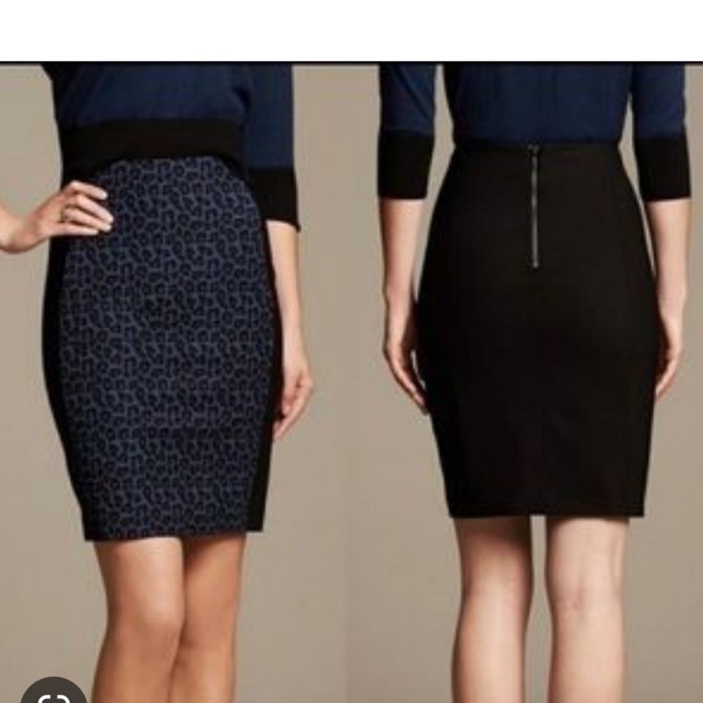 Roland Mouret for Banana Republic Paneled Skirt